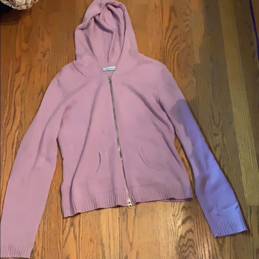 Knit zip up